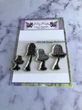 Load image into Gallery viewer, Fairy Hugs Stamps - Shaggy Mushrooms
