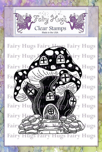 Fairy Hugs Stamps - Toadstool House - Fairy Hugs