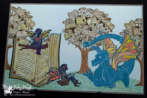 Fairy Hugs Stamps - Tree Of Knowledge