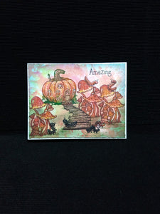 Fairy Hugs Stamps - Ruffled Mushrooms