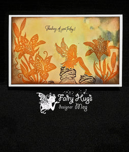 Fairy Hugs Stamps - Taylor's Tiger Lily